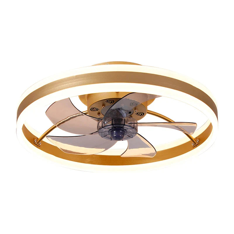 Afralia™ Wildcat Modern LED Ceiling Fan Light with Remote Control Timer, Quiet Living Room Fan