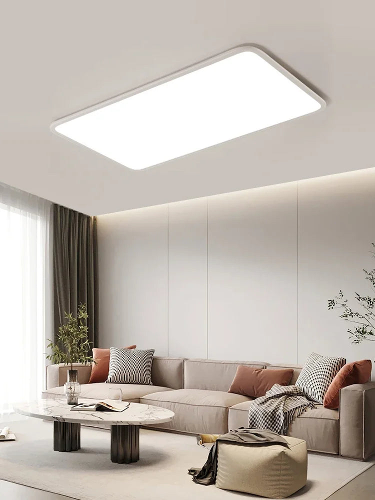 Afralia™ LED Rectangular Ceiling Light for Modern Minimalist Living Room and Bedroom Decor