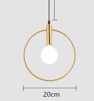 Afralia™ Modern Minimalist Metal Pendant Light Glass Ball Kitchen Living Room Decor