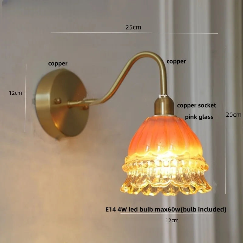 Afralia™ LED Jellyfish Wall Lamp: Modern Nordic Design, with Pull Chain Switch