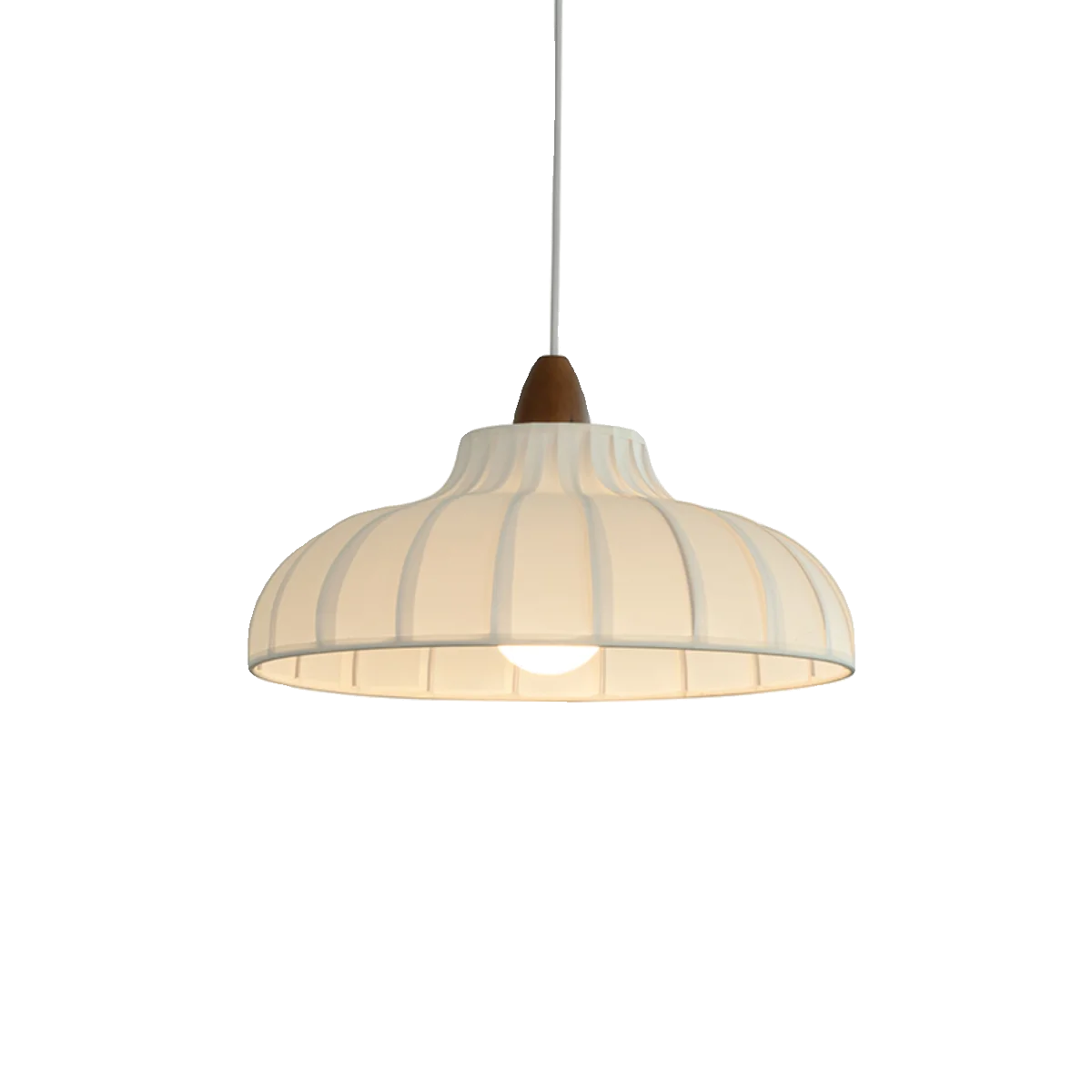 Afralia™ Nordic Fabric Lustre Chandelier LED Pendant Light Fixture