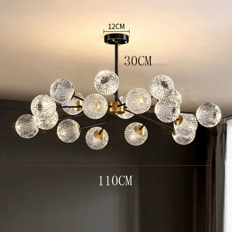 Nordic Home Decor Pendant Lamp Afralia™ Ceiling Chandelier for Living Room
