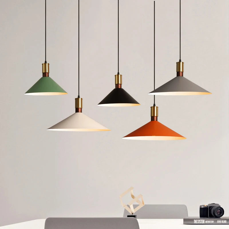 Afralia™ Nordic Macaron Pendant Light