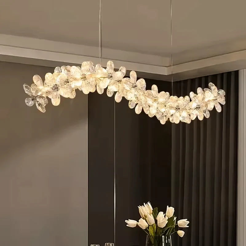 Afralia™ Crystal LED Chandelier: French Style Chrome Plated Pendant Light for Home Decor