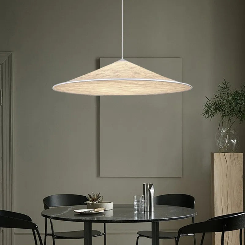 Nordic Silk Pendant Lamp Modern Hill Light | Afralia™ Hanging Lighting Fixtures