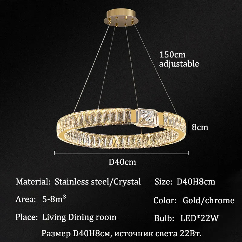 Afralia™ Crystal Chandeliers: Modern Luxury LED Lighting for Home, Living, Dining Room