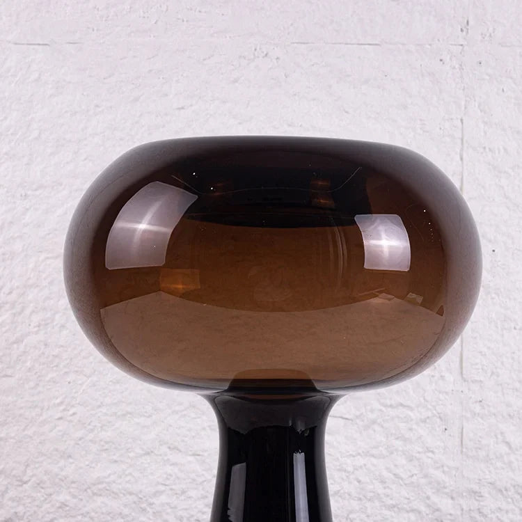 Afralia™ Geometric Glass Vase Disc Flower Arranger Terrarium Home Decor Accessory