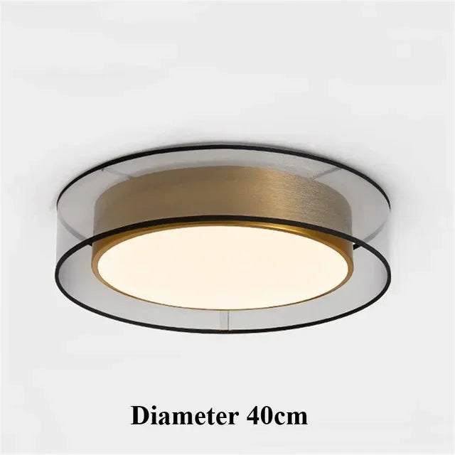 Afralia™ Luxury Copper LED Ceiling Pendant Lights for Bedroom Dining Kitchen Island