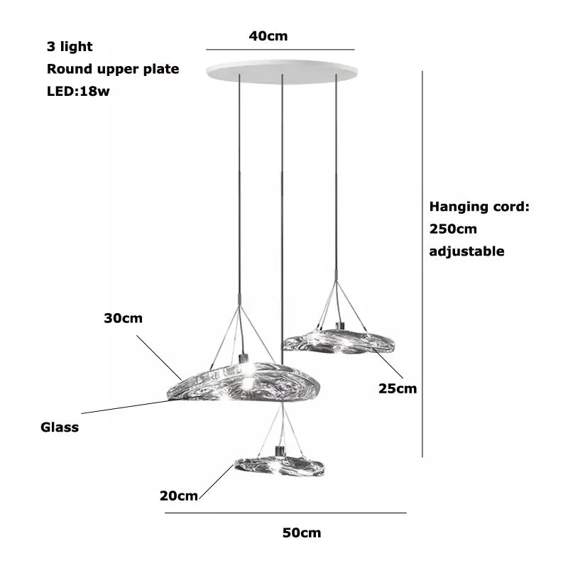 Afralia™ Manta Crystal Pendant Lamp: Italian Design UFO Luxury Light for Dining Room & Bedroom