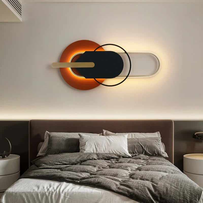 Afralia™ LED Wall Lamp: Modern Nordic Bedroom Living Room Light Fixture