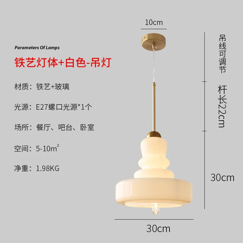 Afralia™ Colorful Gourd Pendant Lights for Restaurant, Kitchen, Bedroom, Bar, Dining Room