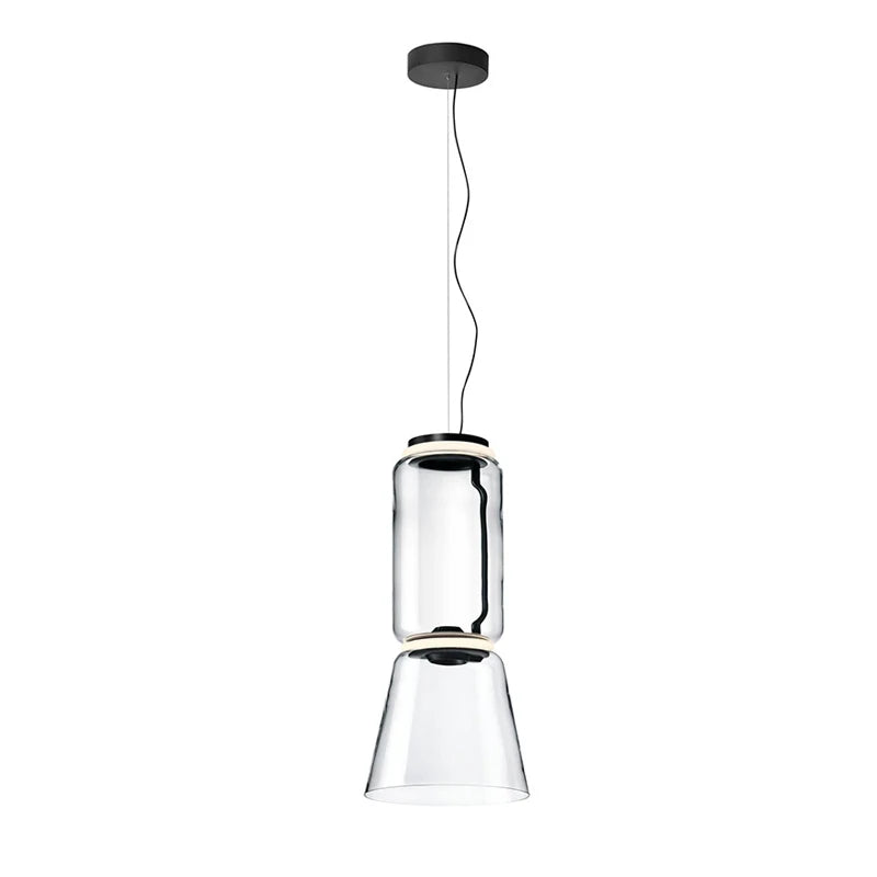 Nordic Minimalist Chandelier Led Pendant Light by Afralia™ for Home Decor and Lighting Fixtures