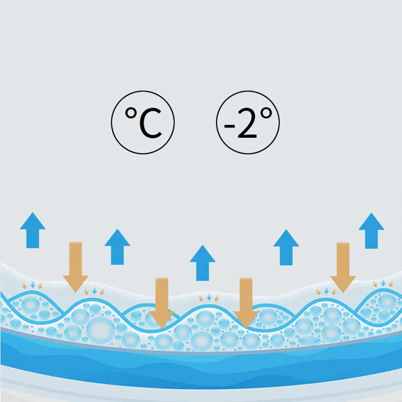 Afralia™ Bamboo Charcoal Memory Foam Cooling Pillow with Pillowcase