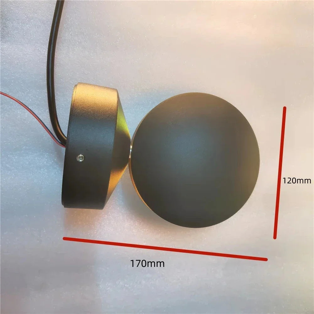 Afralia™ 360 Degree LED Window Wall Lamps for Decoration and Hallway Lighting