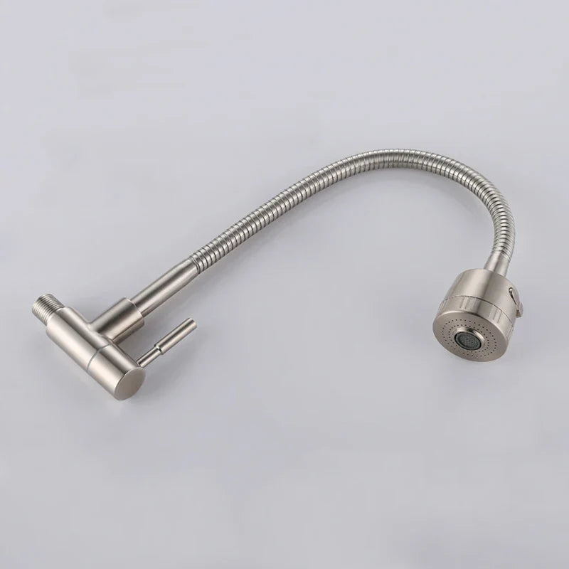 Afralia™ Stainless Steel Rotatable Sink Faucet