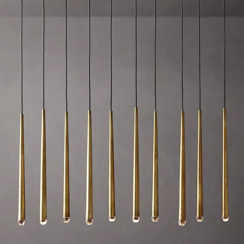 Afralia™ Modern Black Crystal Pendant Lights Dining Room Decor Fixture Luxe Design