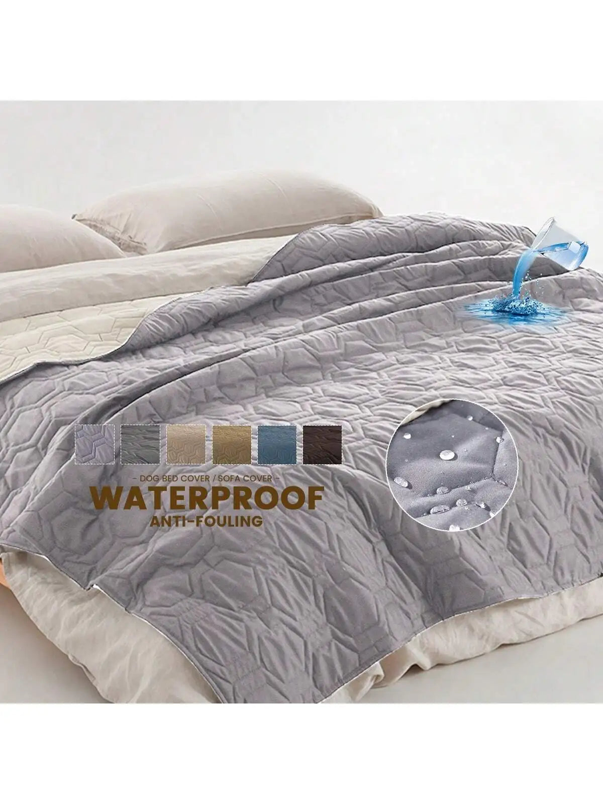 Afralia™ Pet Blanket Sofa Bed Cover & Mat for Cats Dogs - Waterproof Furniture Protector