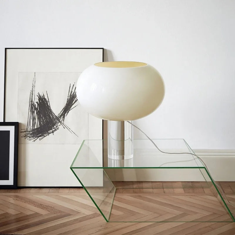 Afralia™ Buds Table Lamp | Vintage Glass Table Light for Bedroom Living Room