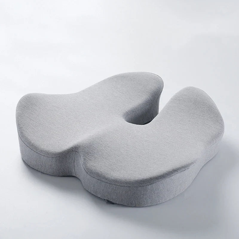 Afralia™ Rebound Memory Foam Office Chair Cushion for Beautiful Buttocks and Orthopedic Support