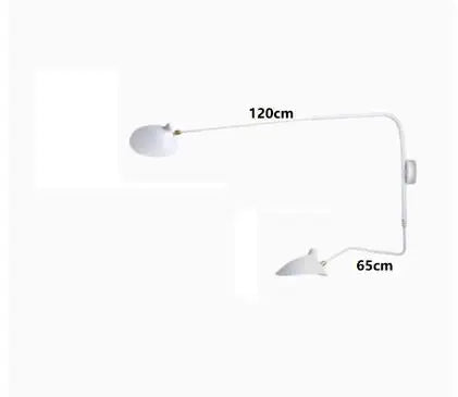 Afralia™ Black Serge Mouille Wall Lamp: Nordic Design, Creative Living Room Decor