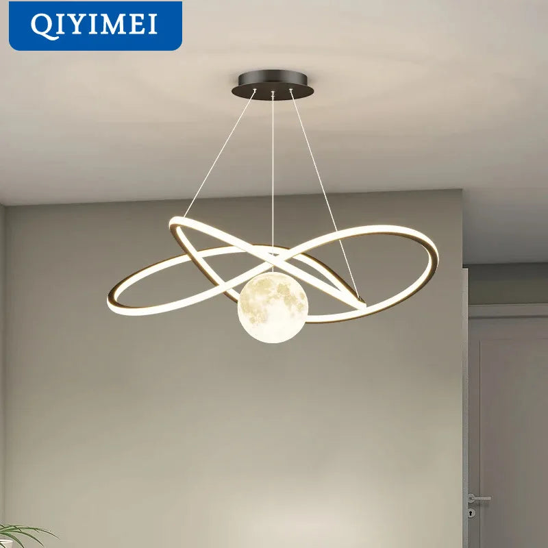 Afralia™ LED Pendant Lights for Living Dining Study Room Indoor Lighting