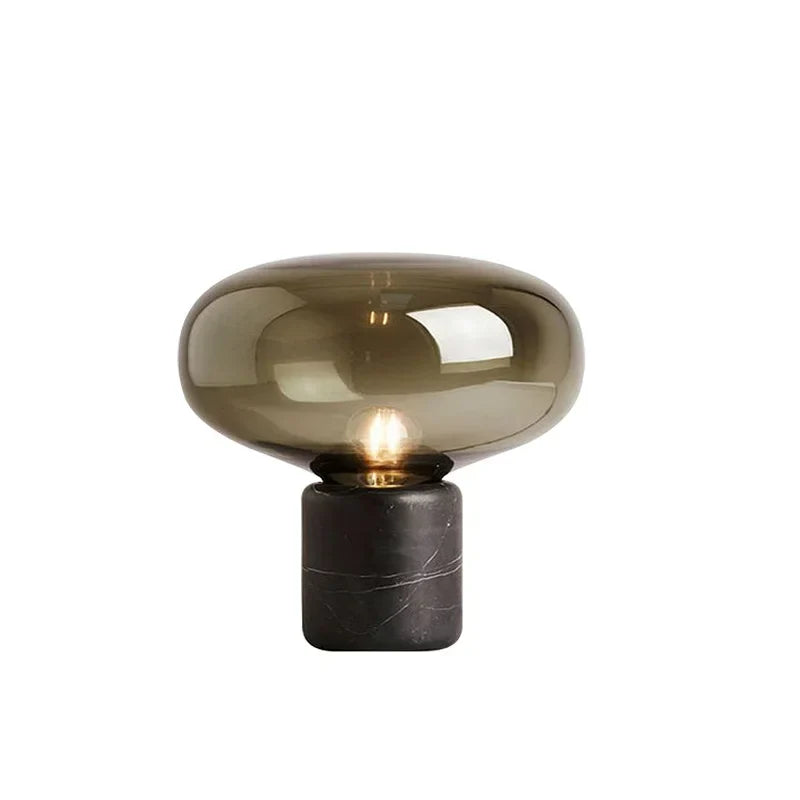 Afralia™ Marble Nordic Designer Bedside Lamp - Modern Minimalist Living Room Table Lamp