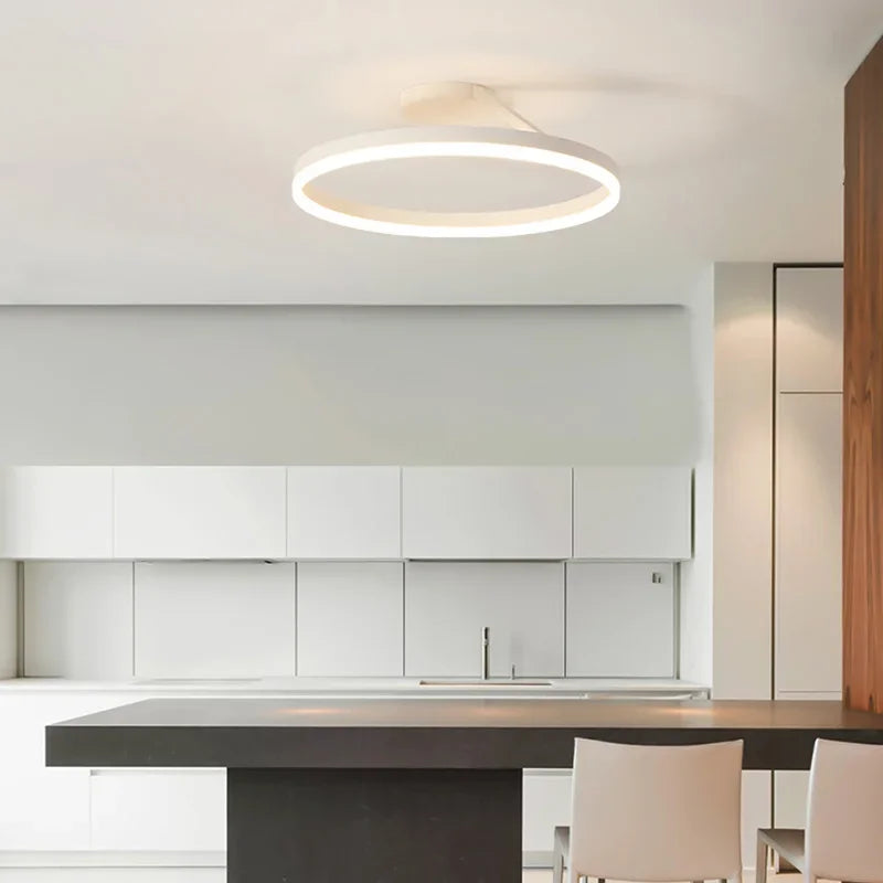 Afralia™ Modern LED Ceiling Light: Illuminate Your Space with Minimalist Elegance