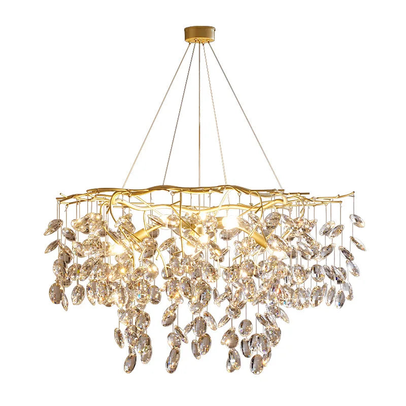 Afralia™ Nordic LED Branch Chandeliers: Luxury Pendant Lighting for Home Decoration