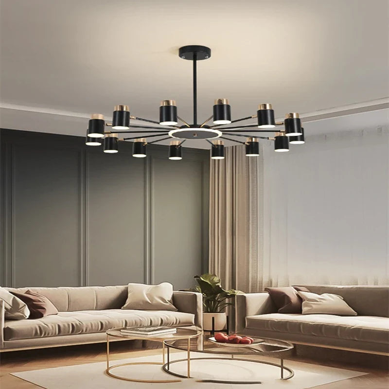 Afralia™ Nordic Chandeliers: Modern Living Room Lighting for Dining, Bedroom, Kitchen - Indoor Decor Lamps