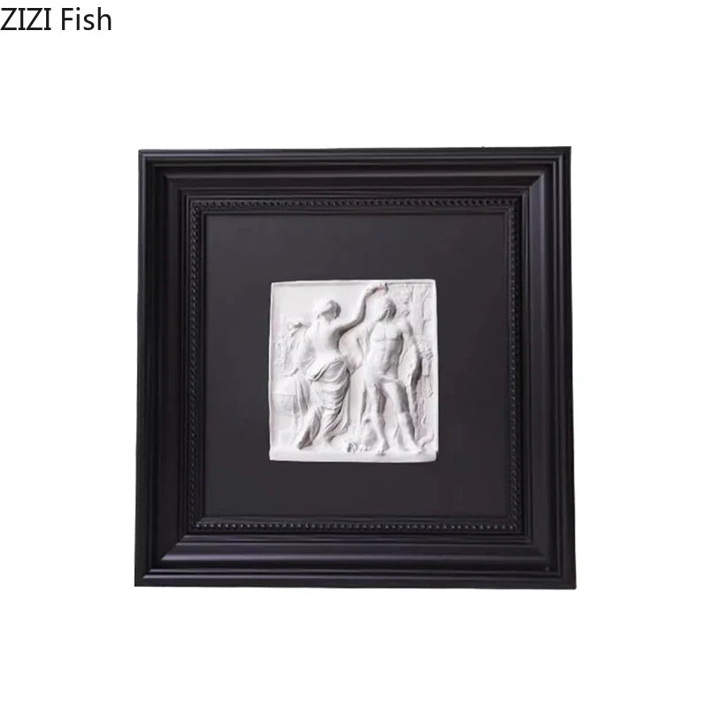 Venus Figure Plaster Statue Wall Ornament by Afralia™ for Living Room Decoration