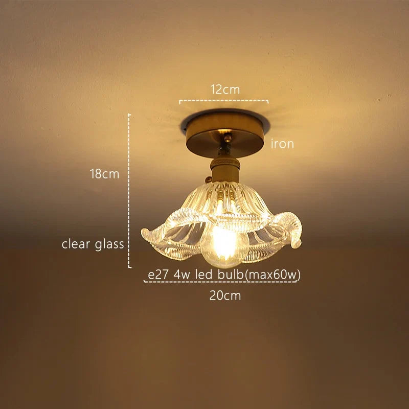 Afralia™ Green Stripe Glass Pendant Lamp Fixture for Home Decor & Kitchen Lighting