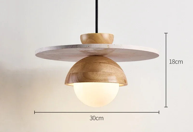 Afralia™ Stone Pendant Light Chandelier for Home Decor