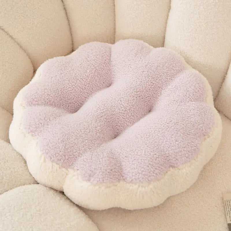 Afralia™ Soft Macaron Color Cushion Pillow for Sofa Bed, Office Chair, Thick Floor Mat