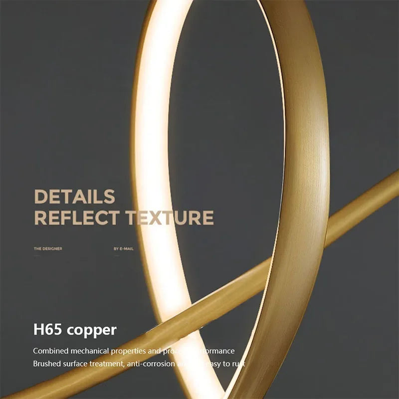 Afralia™ Modern LED Pendant Lamp - Stylish Ceiling Chandelier for Living and Dining Room