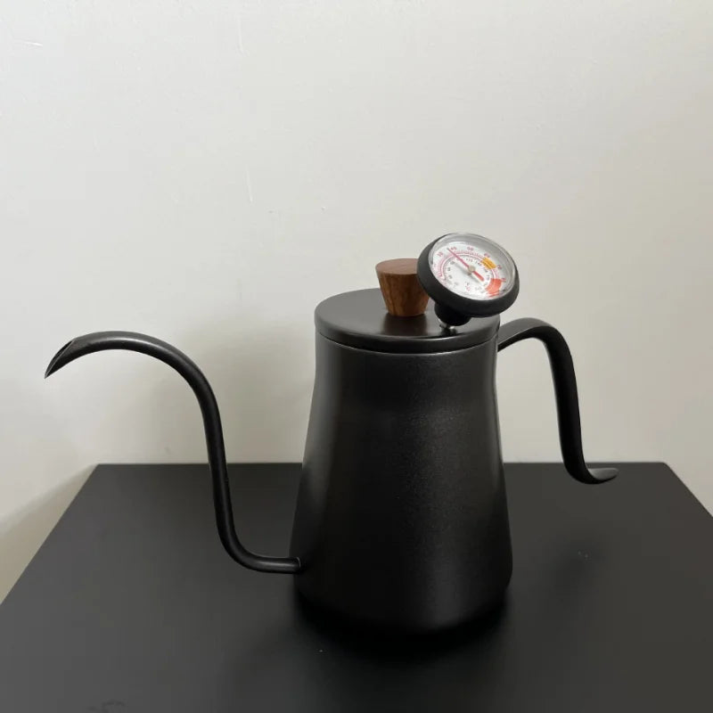 Afralia™ Stainless Steel Gooseneck Kettle for Coffee Brewing - Drip Kettle Pot Accessory