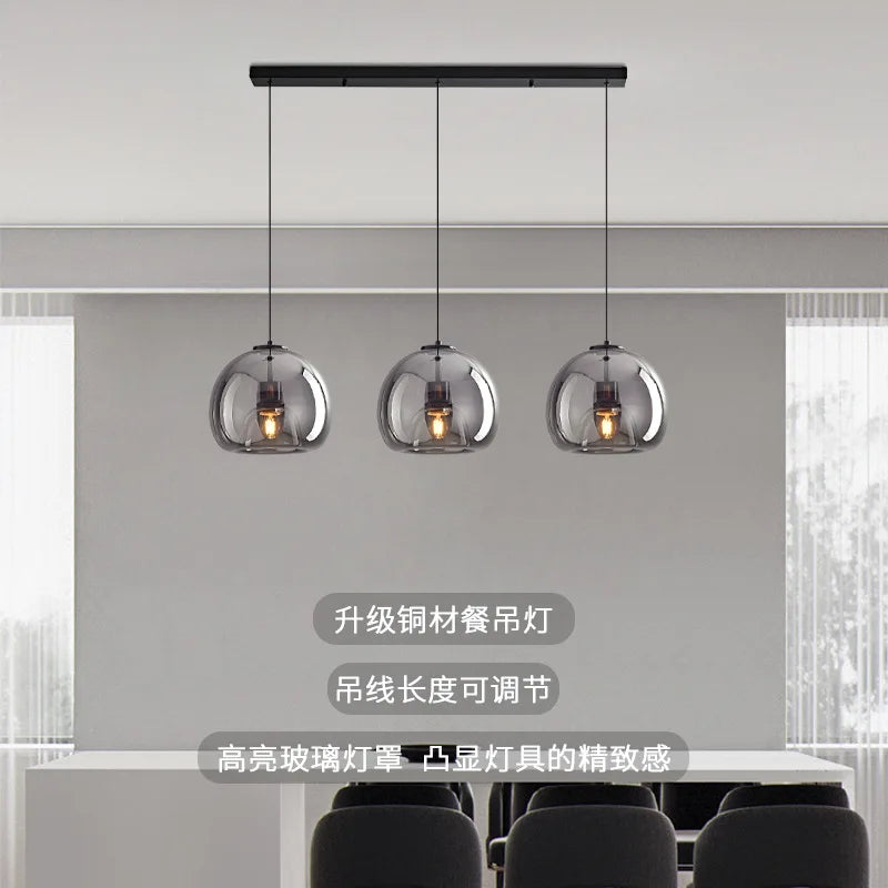 Afralia™ Minimalist Nordic Chandelier Pendant Lights for Restaurant, Coffee Shop, Kitchen, Bar, Bedroom