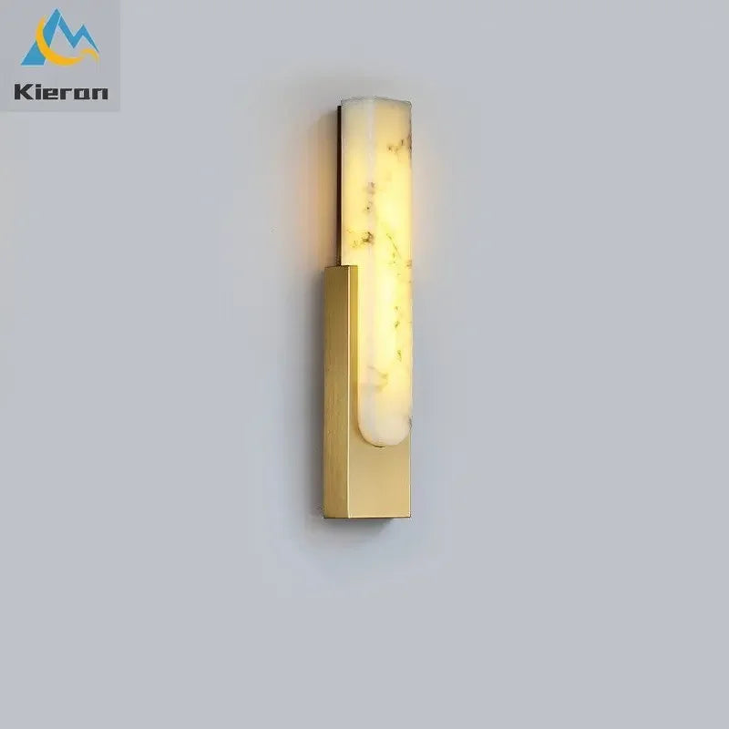 Afralia™ Cloud Stone LED Wall Light for Home Decor & Bedside Lighting