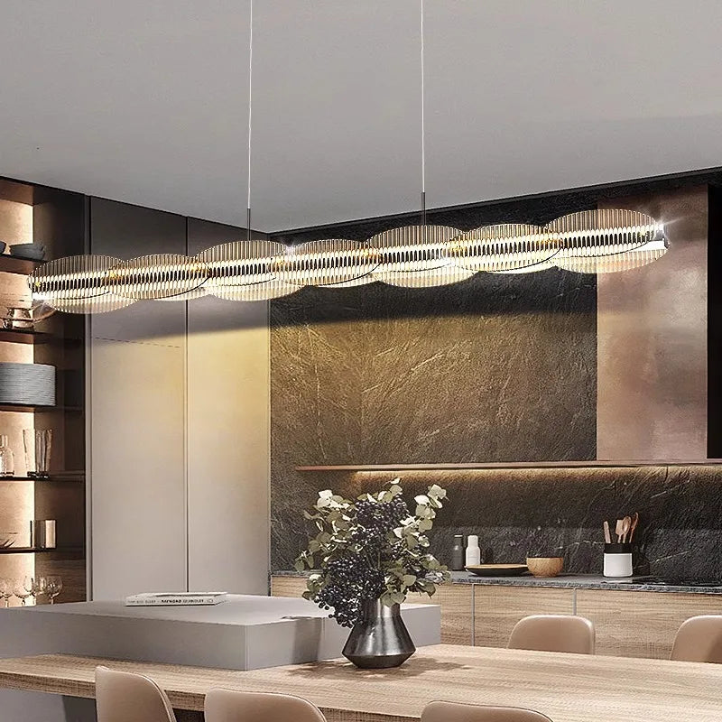 Afralia™ LED Pendant Chandelier for Modern Home Decor in Living and Dining Room Lighting