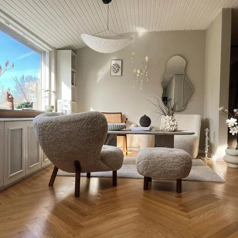 Afralia™ Paper Pendant Chandelier for Dining Living Room Bedroom