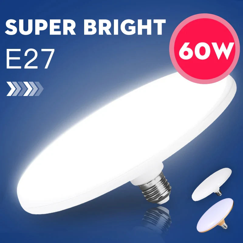 Afralia™ LED Ceiling Lamp E27 Indoor Lighting Super Bright Living Room Bulb