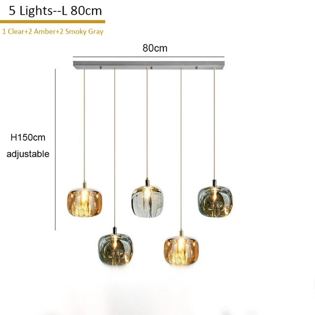 Afralia™ Crystal LED Chandelier: Stylish Home Lighting for Living Room, Staircase & More