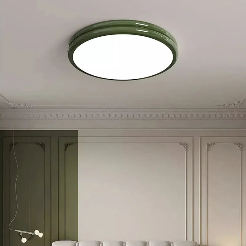 Afralia™ Modern Minimalist LED Round Ceiling Light for Bedroom Indoor Decor