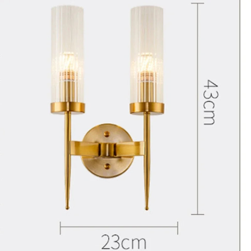 Afralia™ LED Sconce Light: Modern Nordic Style Metal Wall Lamp for Bedroom & Home Background