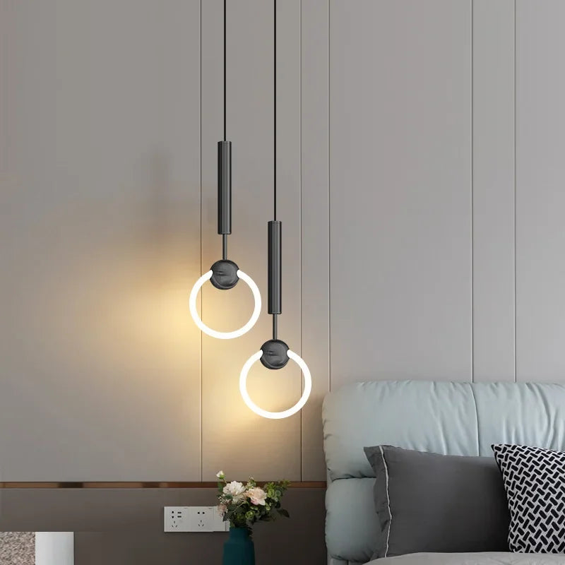 Afralia™ Modern Luxury LED Chandeliers for Home Decoration Pendant Lights