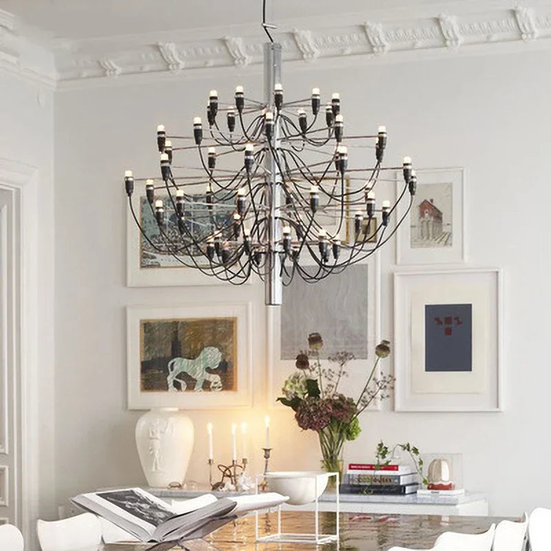 Afralia™ Modern LED Chandelier Pendant Light for Home Kitchen Room Décor.