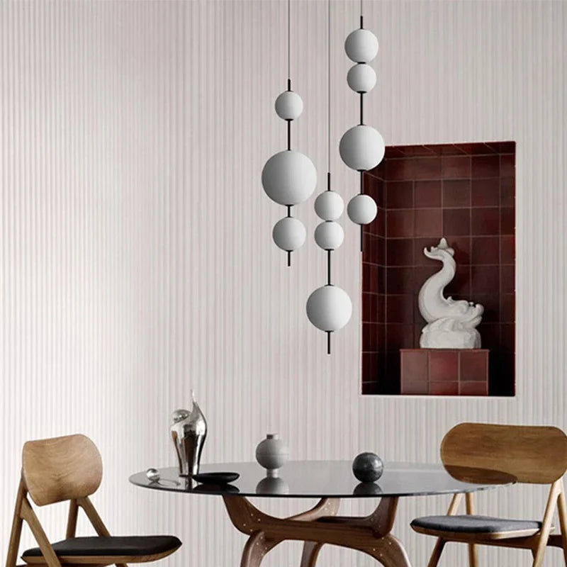 Afralia™ Modern Minimalist Bedside Chandelier for Home Décor