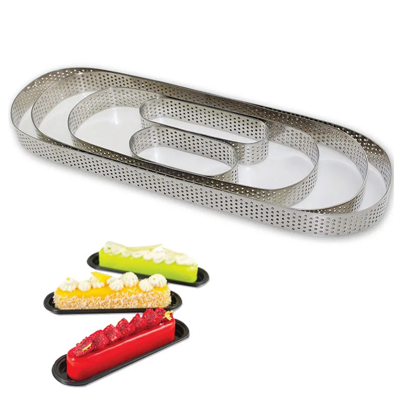 Afralia™ Stainless Steel Pie Cake Cookie Mould for DIY Pastry Pizza Decoration