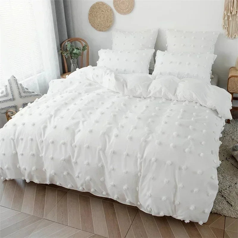 Afralia™ Furball King Size Quilt Cover Set - High Quality Queen 200x200 Double Bedding