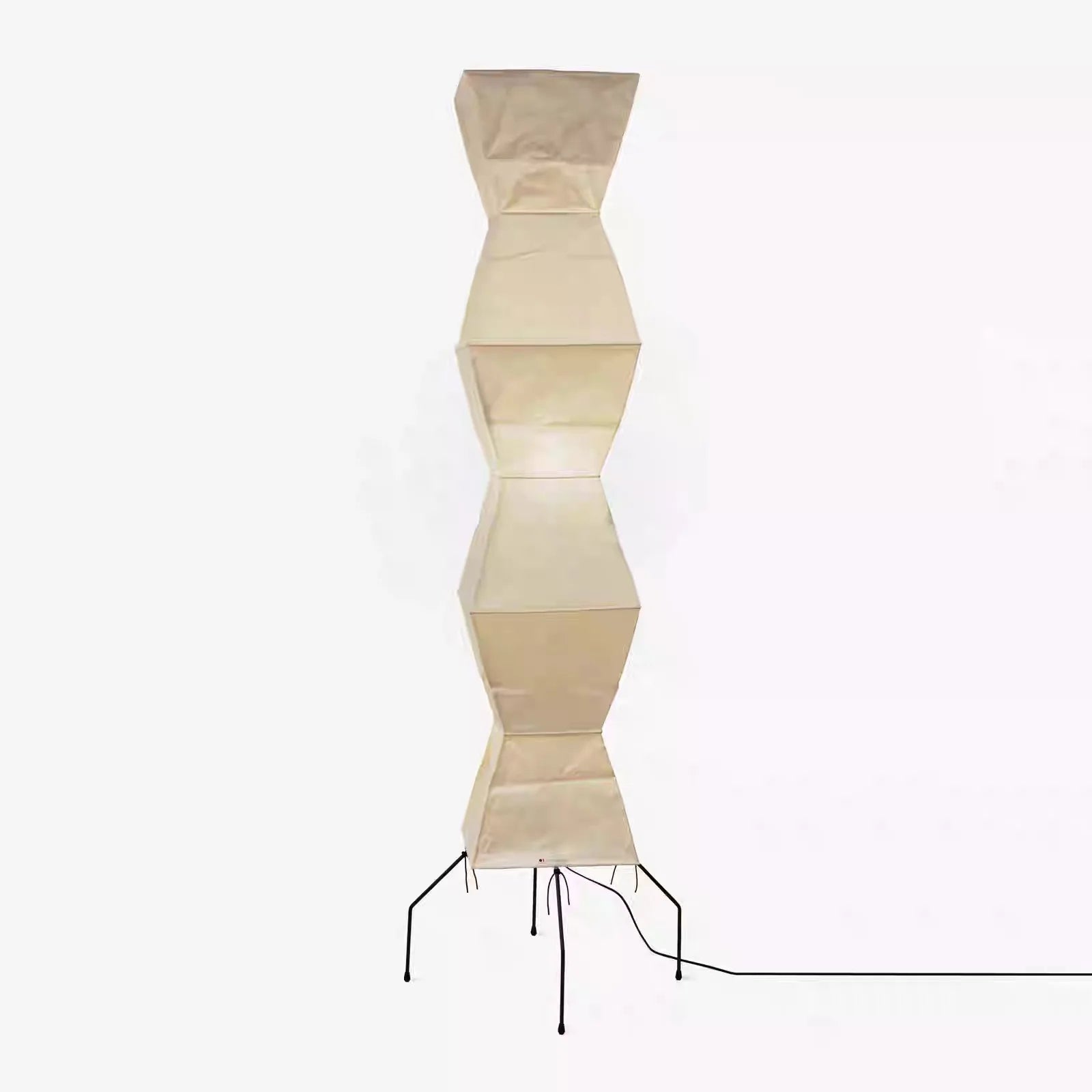 Afralia™ Akari Noguchi Floor Lamp LED E27 Rice Paper Standing Art Decor Living Room