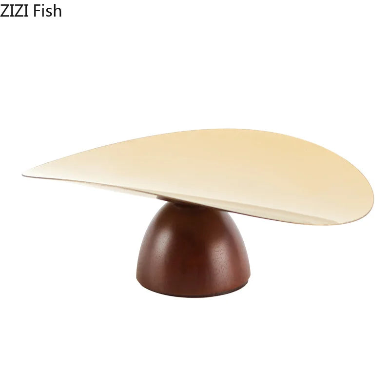 Afralia™ Gold Plated Wooden Fruit Bowl Tray Set for Home Kitchen and Restaurants